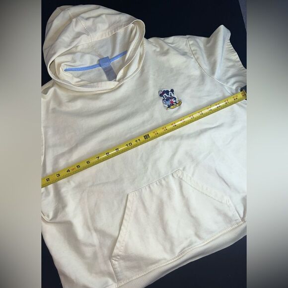 Disney Vintage Baby Yellow Mickey & Minnie Hooded Sleep Top Size 2XL EUC - Picture 9 of 10
